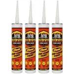 Durvol Pro Roof Flexible Sealant Caulking PACK-4 Clear. Fixed Price $38.35.