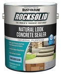 Rust-oleum 317928 Concrete Sealer, Low Gloss Finish, Clear, Water Base Gal.. Fixed Price $29.99.
