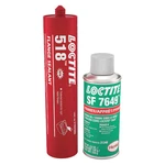 Loctite Anaerobic Gasket Sealant, 300 Ml, Red, Temp Range -65 To Degrees F. Fixed Price $241.51.