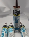 Dap Alex Plus Acrylic Latex Caulk Silicone Brown 10.1 Oz (18112). Fixed Price $10.00.
