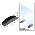 Crl PSBASE38 Brushed Stainless Steel For 3/8" (10 Mm) Acrylic. Fixed Price $49.99.