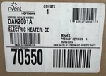 Hoffman DAH2001A Electric Heater Brand New In Box. Fixed Price $200.00.