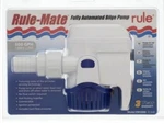 Rule Mate RM500B Bilge Water Pump 500GPH 12V Automatic Level Sensing Boat Md. Fixed Price $91.44.