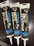 Dap Dynaflex Ultra 5.5 Oz. White Sealant Window Door Siding & Trim Lot Of 3 New!. Fixed Price $24.00.