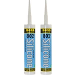 2-PACK Boss 802 Clear Pro Grade Silicone Sealant For Pool, Spa, Household. Fixed Price $28.41.