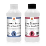 Epoxy Resin 16 Oz Kit 1:1 Crystal Clear And Hardener For Super Gloss .... Fixed Price $32.99.
