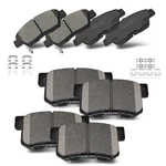 Front & Rear Ceramic Brake Pads Set With Hardware For Honda Cr-z 2011 2012-2015. Fixed Price $49.55.