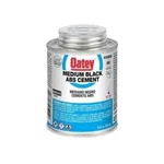 8 Oz. Medium Black Abs Cement Strong Bonding (not Ship Ca). Fixed Price $11.90.