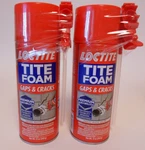 Two Cans Loctite Foam Insulating Sealant, Gaps & Cracks, 12-OUNCE. Fixed Price $26.49.