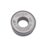 Gasoila Nickel Ptfe Thread Seal Tape 1 Inch X 520 Roll- Pack, Silver. Fixed Price $46.87.