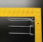 Convenience Concepts 4'' Double Arm Pegboard Hook (pack Of 2). Fixed Price $9.99.