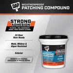 Dap 7079818741 White Platinum Patch Advanced Exterior Filler 16 Oz.. Fixed Price $17.72.