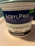 Custom Building Products ARL4000QT Acrylpro Ceramic Tile Mastic Adhesive 1 Qt.. Fixed Price $16.00.