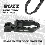 Laser Anti Slip Black Front Large Foot Pegs For Razor RSF350. Fixed Price $89.49.
