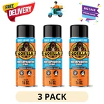 (3 Pack) Gorilla Waterproof Seal Spray 16 Oz Rubber Coating Leak Repair. Fixed Price $39.98.