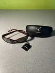 Men's Vintage Cebe 1989 0541 - Dark Red Frame Sunglasses With 1500 Lenses. Fixed Price $59.99.