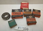 Lot Of Misc. Timken Fafnir And Skf Bearings (INV.37533). Fixed Price $135.00.