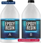 Epoxy Resin For Crystal Clear Casting & Coating - 1 Gallon Kit Uv Resistant,. Fixed Price $132.83.