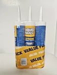 3 Pack Liquid Nails Extreme Heavy Duty 10OZ White Interior And Exterior (LN-907). Fixed Price $29.99.