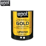 Upol UP0745 Flyweight Gold Lightweight Body Filler- 1 Gallon- 3 Liter Can. Fixed Price $64.99.
