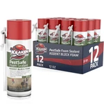 Kraken Bond Pestsafe Foam Sealant - & Rodent Block 12OZ Pack Straw Use. Fixed Price $94.99.