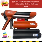 Hilti Hdm 500 Manual Adhesive Epoxy Dispenser GUN+1 Cartridge Red Black. Fixed Price $178.97.