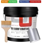 Rv Roof Coating,with Seam Tape, Liquid White Rubber Solar Reflective .... Fixed Price $98.90.