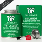 Hook Up 8 Oz Adhesives, Premium Waterproof Vinyl Cement Glue For Pool Clear. Fixed Price $27.43.