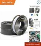 Jaco Threadpro Ptfe Seal Tape 3-PACK 1/2" X 125 Ft Leak-proof Solution. Fixed Price $36.05.