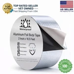 Butyl Tape Waterproof Aluminum Foil Seal Repair For Rv Pipe Gutter 2IN. Fixed Price $14.00.