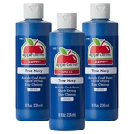 True Navy Paint Set 3 Pack 8 Fl Oz Acrylic Art Supply Kit Wash. Fixed Price $20.99.