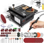 Pro Mini Table Saw Kit Multi-functional Wood Cutting With Accessories. Fixed Price $137.99.