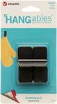 Velcro Brand Hangables Removable Wall Hooks Small, Holds 1 Lb., Black, 2-PACK. Fixed Price $5.95.