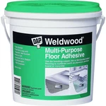 Dap 00141 Floor Adhesive, Off-white, Qt Pail. Fixed Price $22.50.