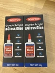 Looctot Plastic Glue For Repair Super Instant .30G 2 Pks. Fixed Price $12.00.