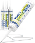 Silicone Caulk Clear, 100 Waterproof Sealant, Shrink Crack.... Fixed Price $47.29.