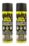 *alien Seal Spray 2-PACK Waterproof Liquid Rubber Dries Black. Fixed Price $38.85.