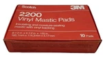 3M Scotch 2200 Electrical Vinyl Mastic Pads 6-1/2" 4-1/2" .125" (box Of 10). Fixed Price $36.95.