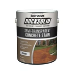 Rust-oleum 239418 Rocksolid Concrete Stain & Sealer, Semi-transparent, Gallon. Fixed Price $101.93.