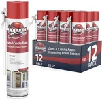 Kraken Bond Gaps & Cracks Filler Foam,insulating Sealant 24OZ 12 Pack -straw Use. Fixed Price $149.99.