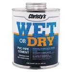 Christys RH-WET-QT-12 Pipe Cement, Aqua Blue, 32 Oz.. Fixed Price $27.99.