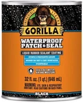Gorilla Waterproof Patch & Liquid Rubber Sealant, Black, 32OZ (pack 1). Fixed Price $40.15.