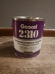Geocel 2310 Clear Gal. Tripolymer Brushable Repair Sealant Coating GC65300. Fixed Price $80.00.