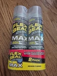 2-PACK 17 Oz Flex Clear Liquid Rubber Sealant Coating Can 34 Total New. Fixed Price $15.95.