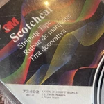 3M Scotchcal 72402 Black Double Stripe Tape 1/2 Inch 125 Ft (aprox )trim Decal. Fixed Price $25.00.