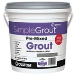Custom PMG1651 1-GALLON Simple Premium Grout, Delorean Gray,. Fixed Price $67.33.