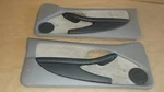 93-95 Firebird Door Panels Light Gray Cloth Lh Rh Pair 0924-9. Fixed Price $200.00.