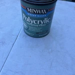 Minwax Satin Clear Polycrylic 1 Qt. Fixed Price $18.00.