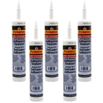 Dynatex Clear Silicone Sealant 10.1 Oz Caulk Tube Waterproof (5-PACK). Fixed Price $49.96.