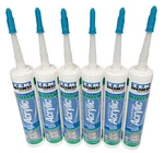 Tek Bond Clear Siliconized Acrylic Caulk Sealant Window & Door 10.1 Oz (6 Pack). Fixed Price $19.99.